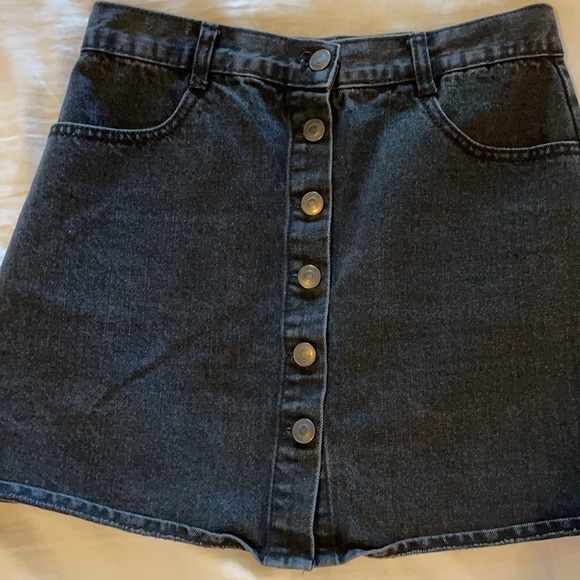 Brandy Melville button up jean skirt - Picture 4 of 4